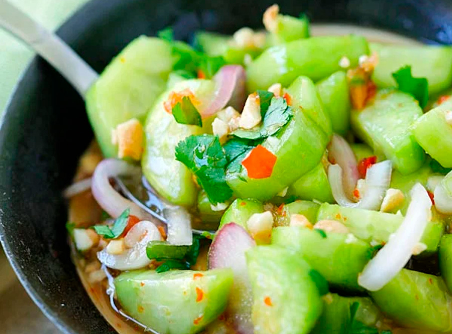 Фото: огуречный салат по-тайски